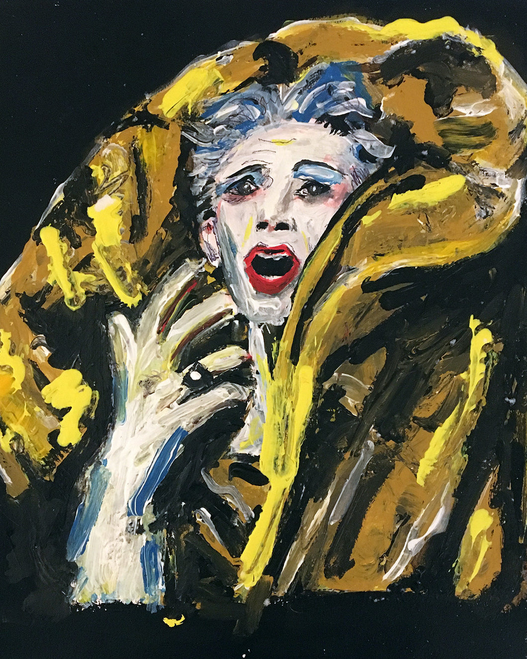 Painting of Francois Testory in 'Medea'