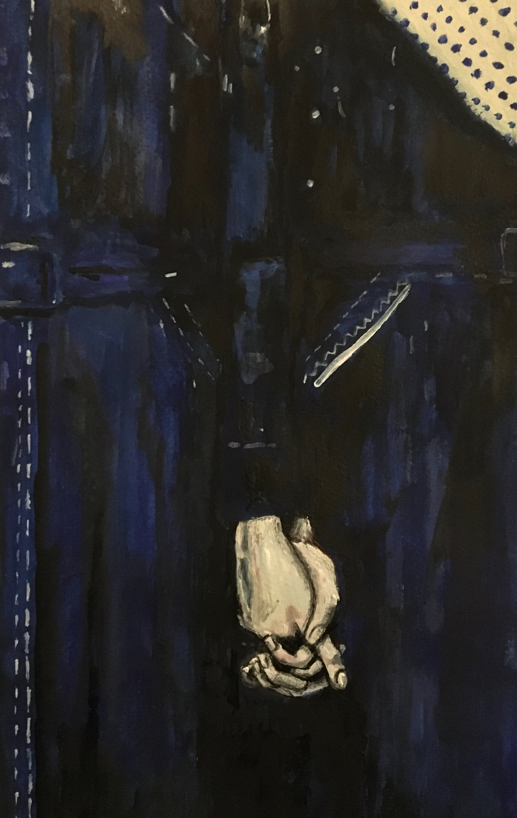MAISON MARGIELA - 'Holding Hands'  S.W.A.L.K. II S/S ’21 painting