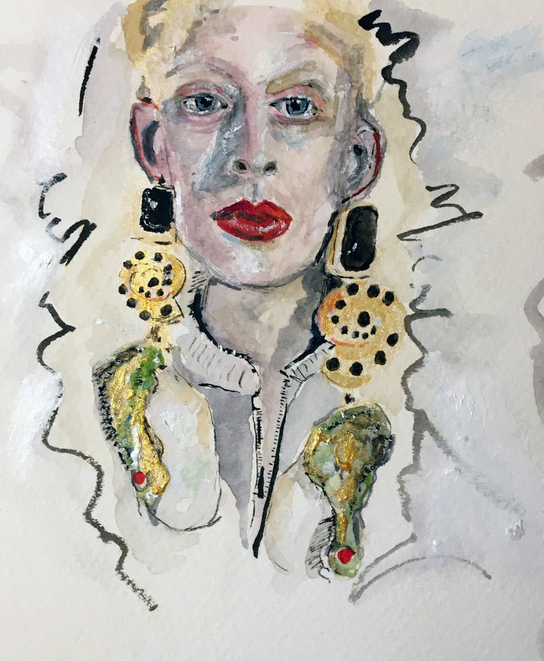 SCHIAPARELLI - Haute Couture Paris S/S '21 - look #4 illustration